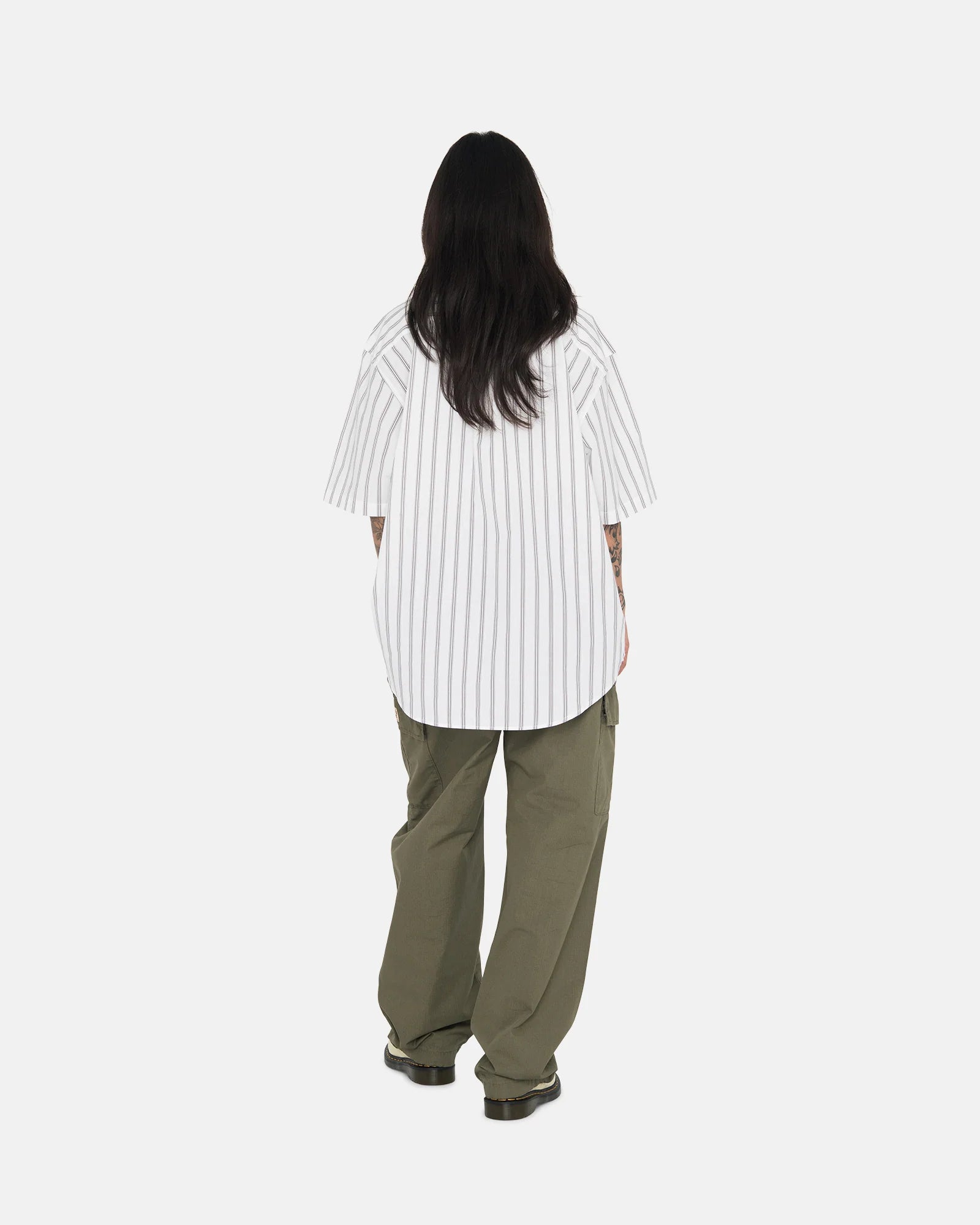 Stüssy Boxy Striped Ss Shirt