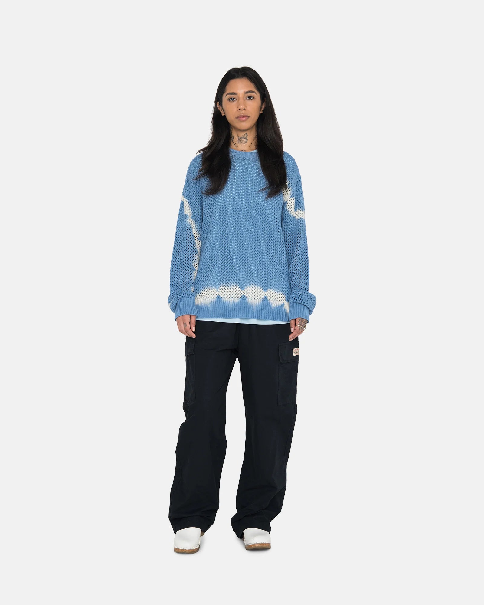 Stüssy Pigment Dyed Loose Gauge Sweater