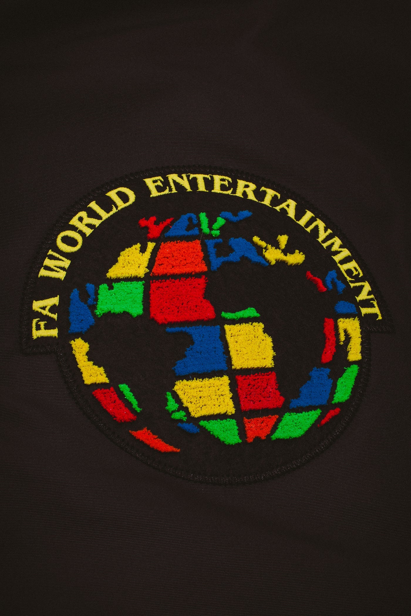 Fucking Awesome Gum Stamp Chenille Varsity Puffer