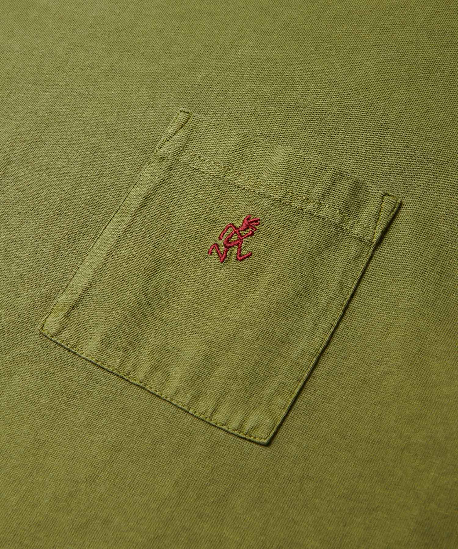 Gramicci One Point Tee Pigment Dyed