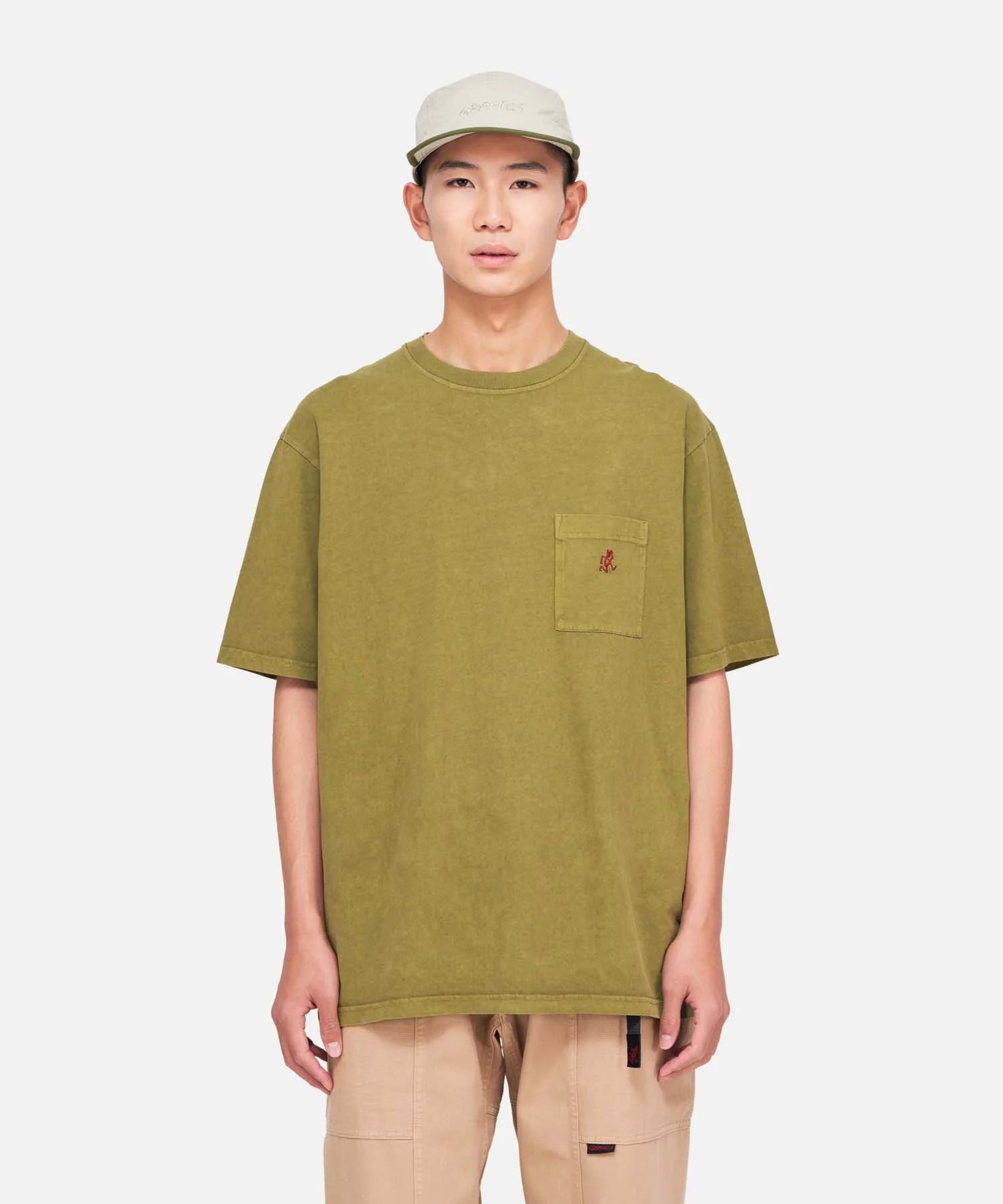 Gramicci One Point Tee Pigment Dyed