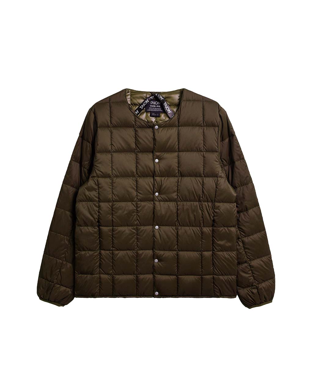 Taion 104 Crew Neck Button Down Jacket
