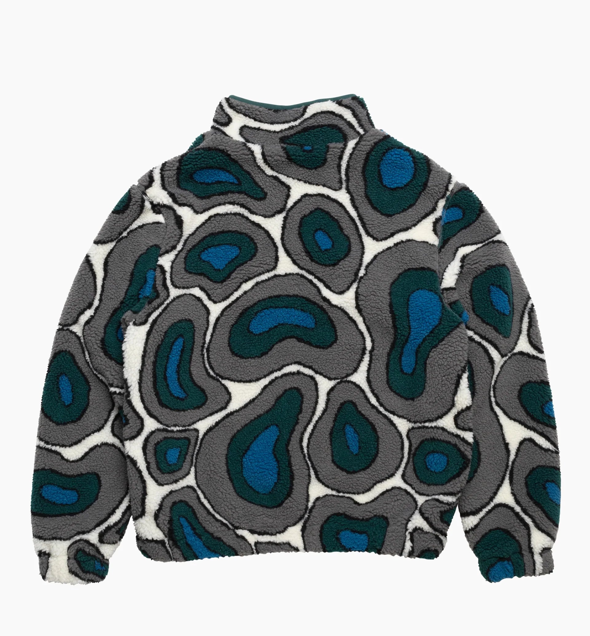 by Parra Amethist Geode Polar Fleece Pullover