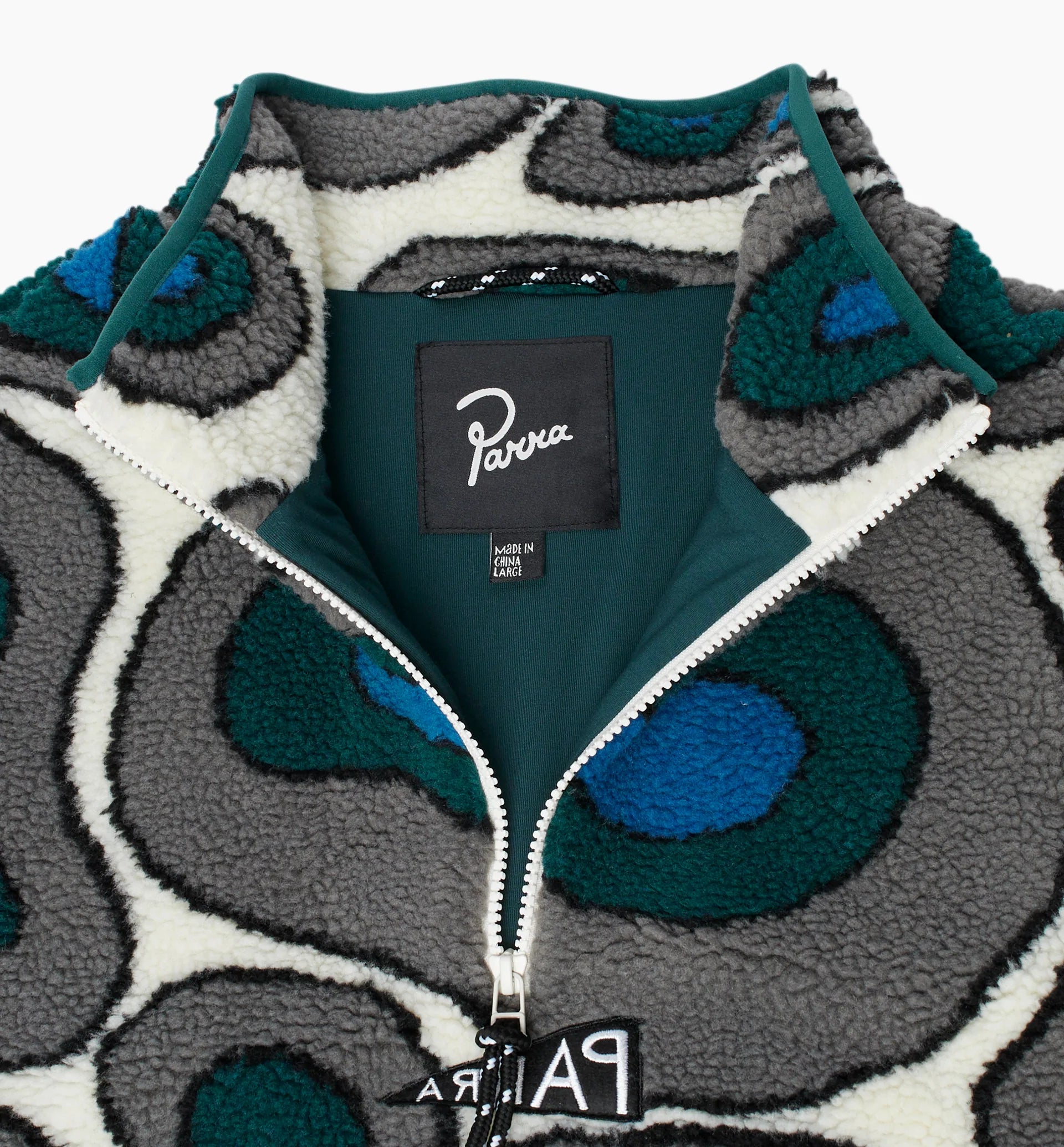 by Parra Amethist Geode Polar Fleece Pullover