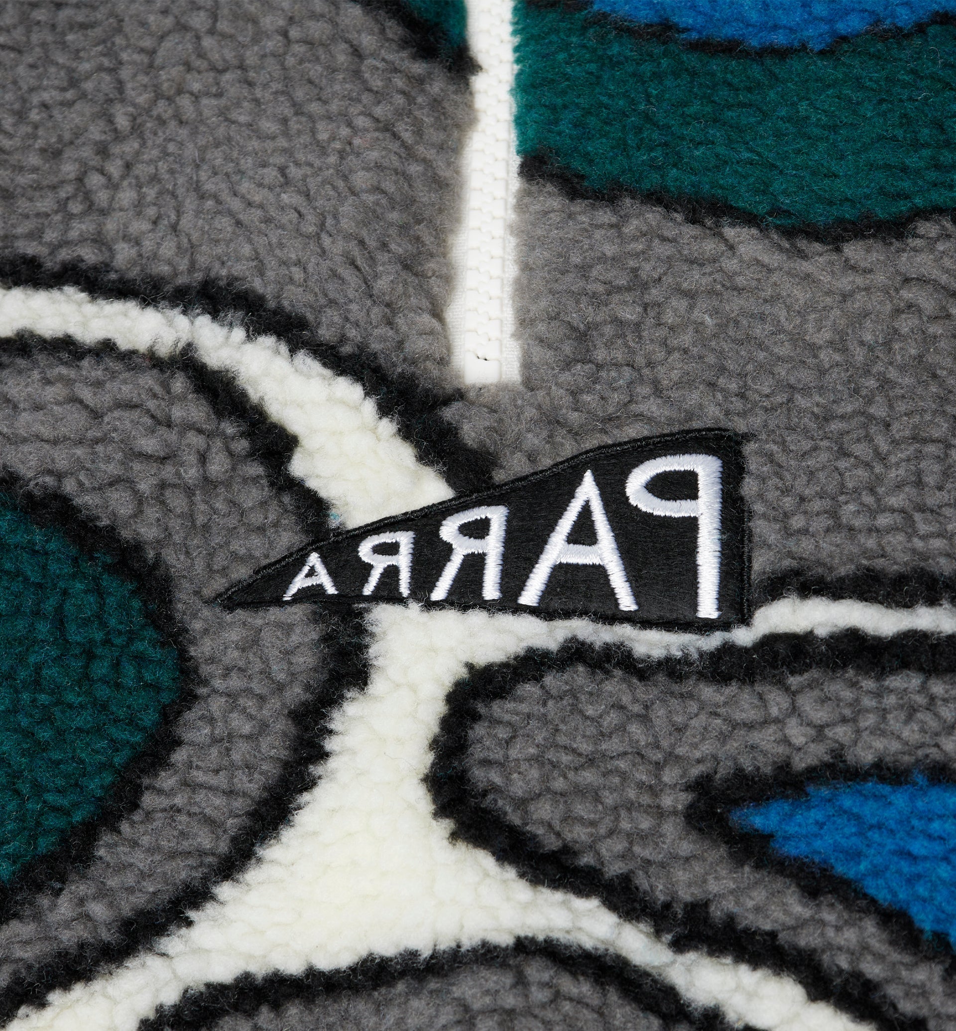 by Parra Amethist Geode Polar Fleece Pullover