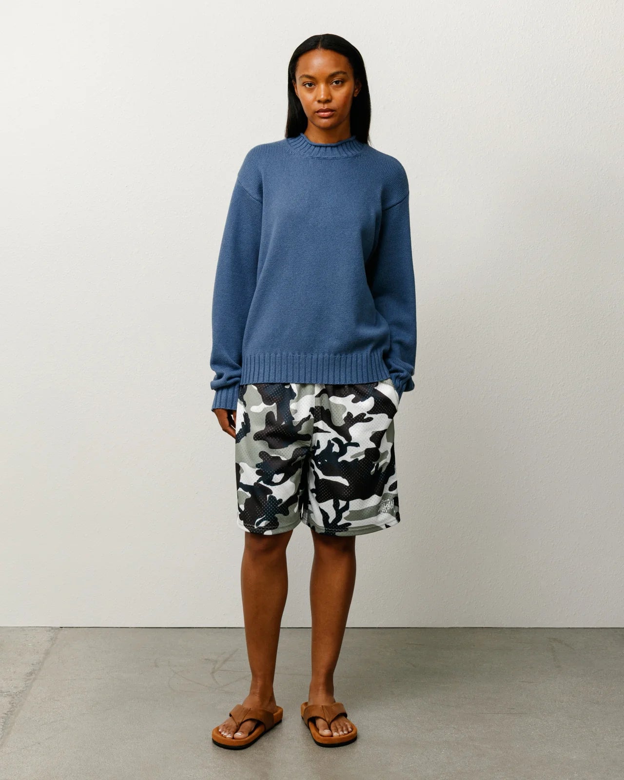 Stüssy Tonal Mock Neck Sweater