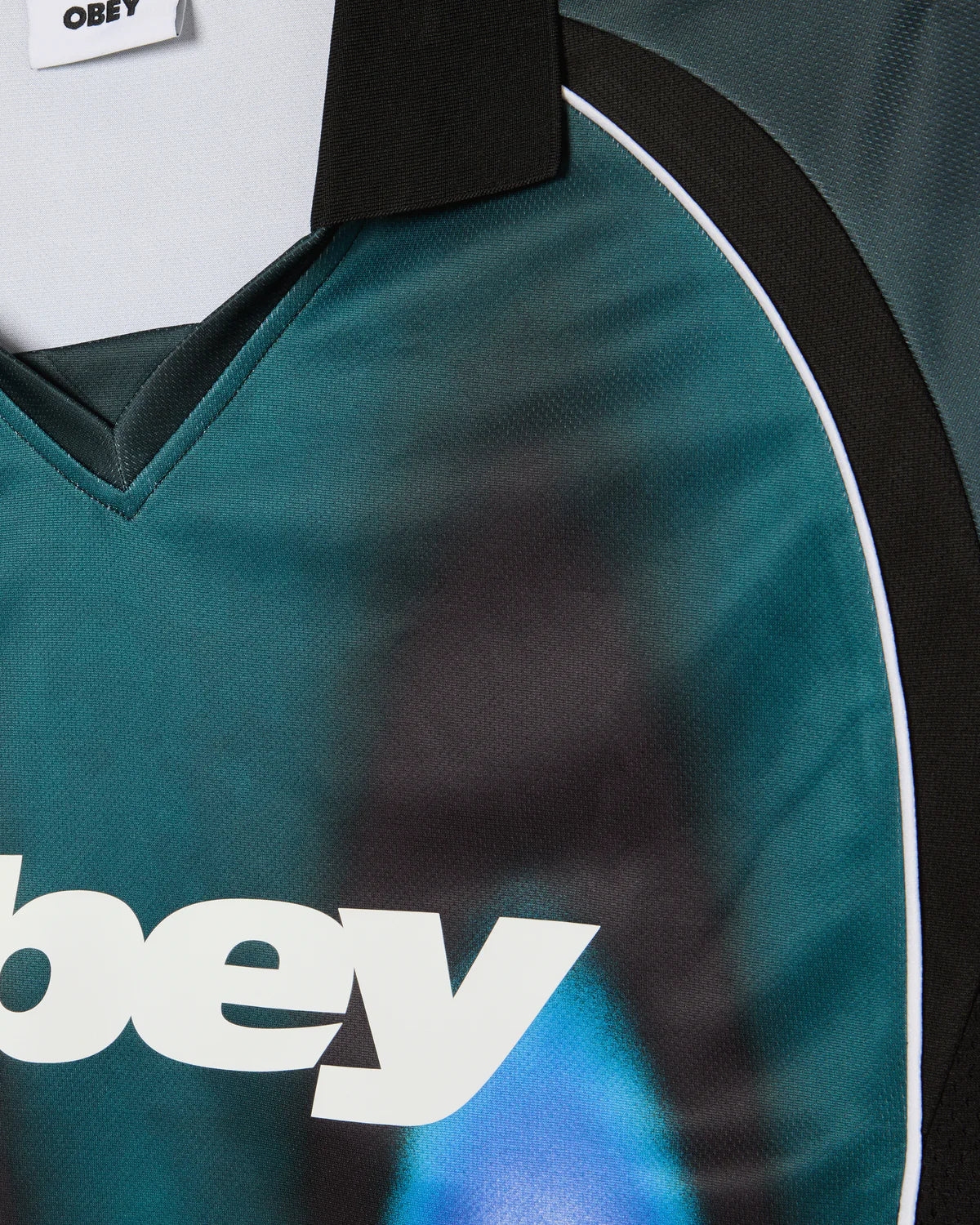 Obey Blurred Soccer Jersey