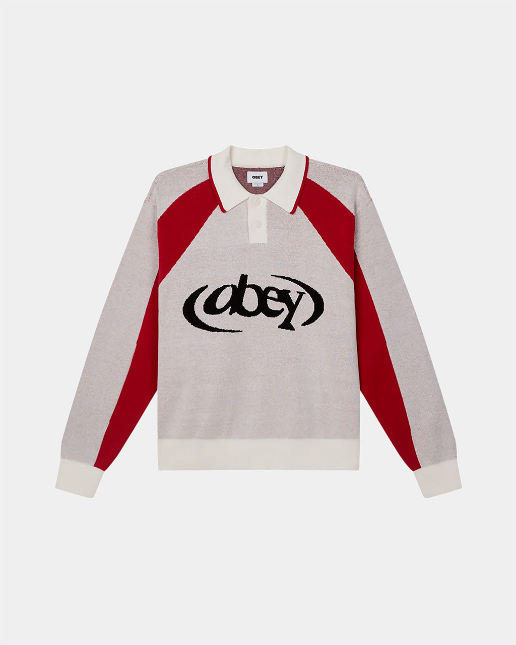 Obey Soccer Polo Sweater