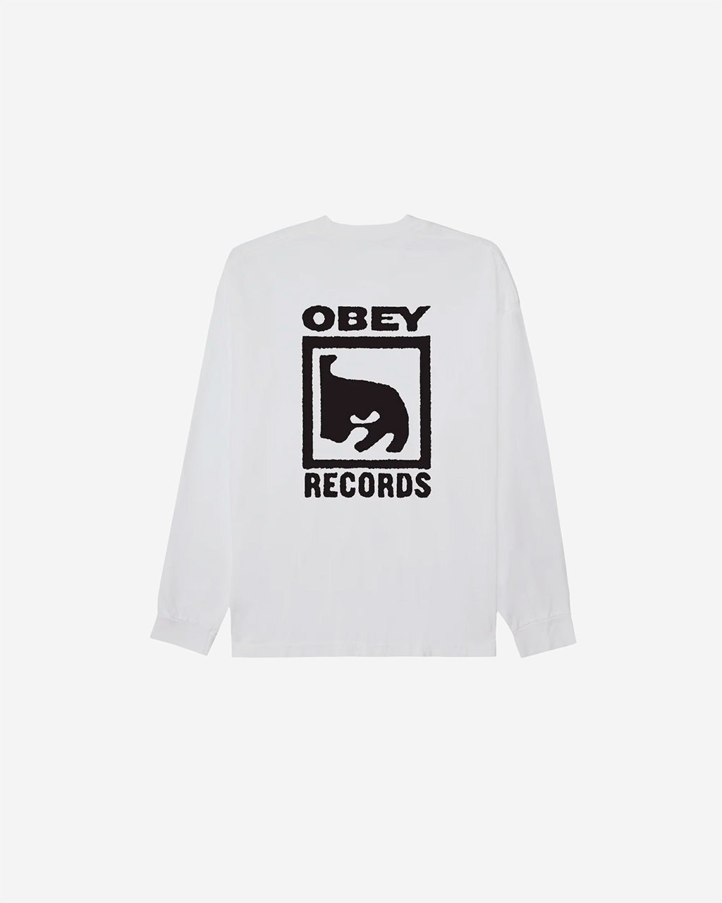 Obey Records Icon Pigment LS T-Shirt