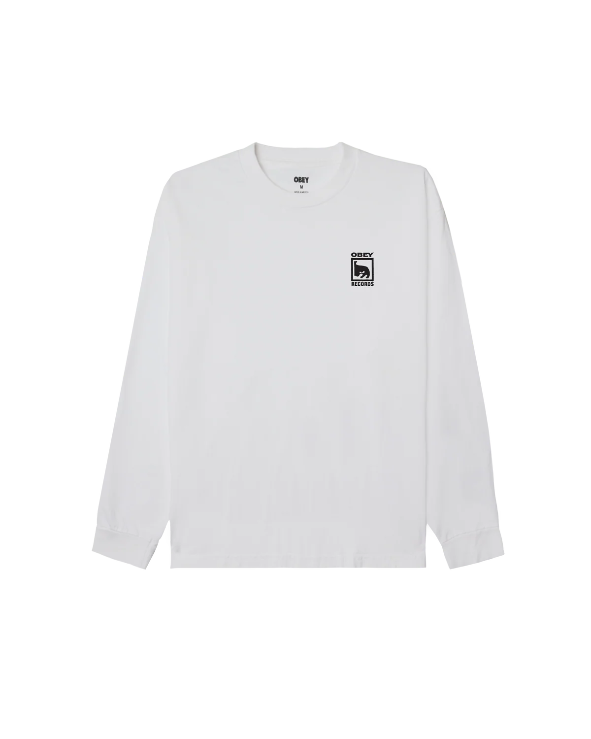 Obey Records Icon Pigment LS T-Shirt