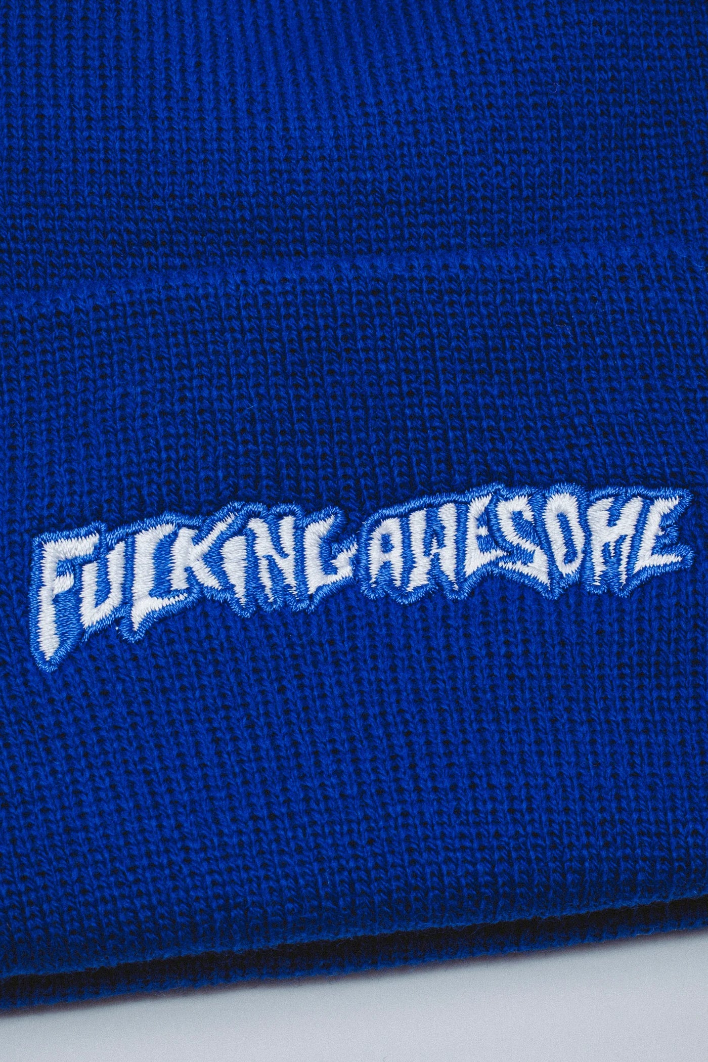 Fucking Awesome Little Stamp Embroidered Beanie