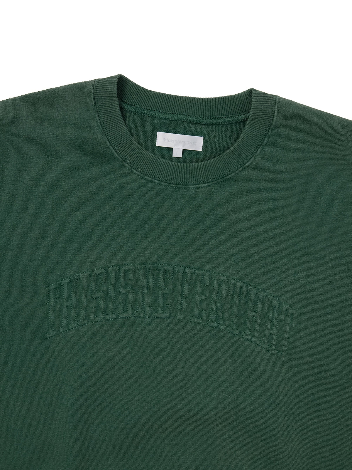 TINT Faded Arch-Logo Crewneck