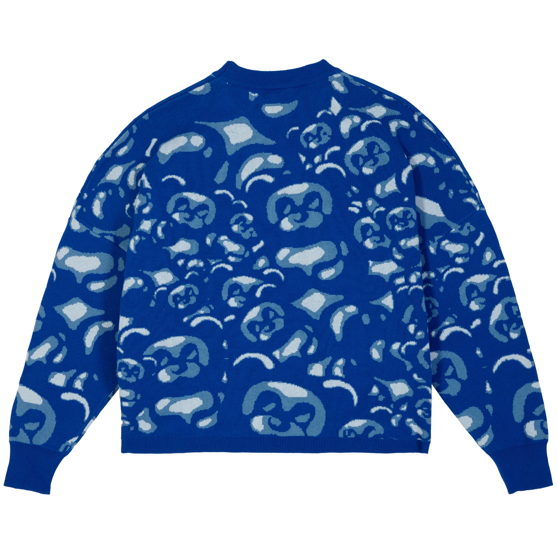 Flan Labs Gummy Bear Camouflage Knit Sweater