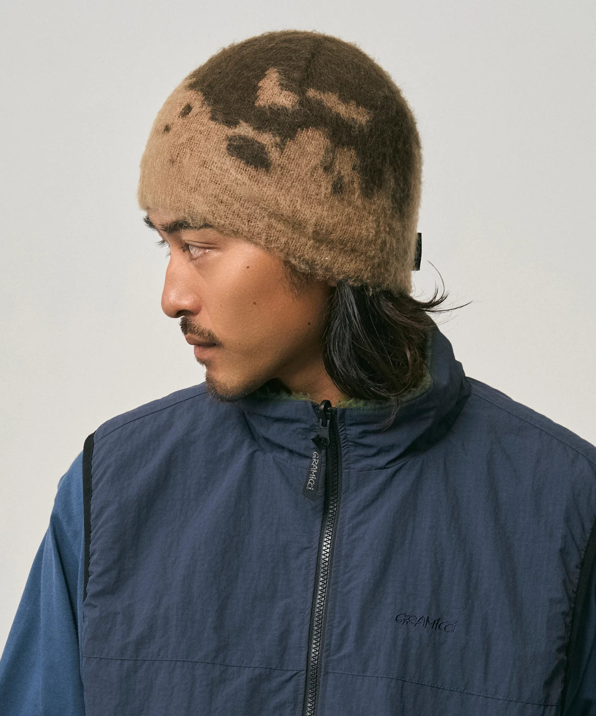 Gramicci Mohair Splatter Beanie