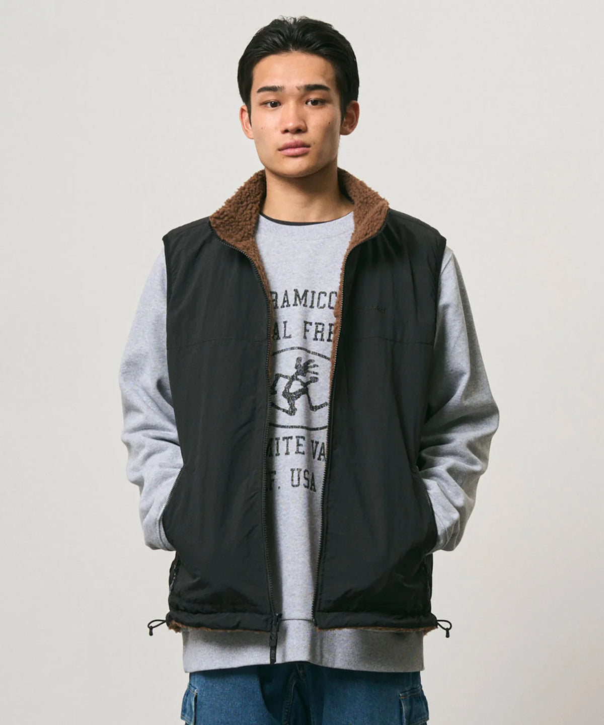 Gramicci Reversible Sherpa Vest