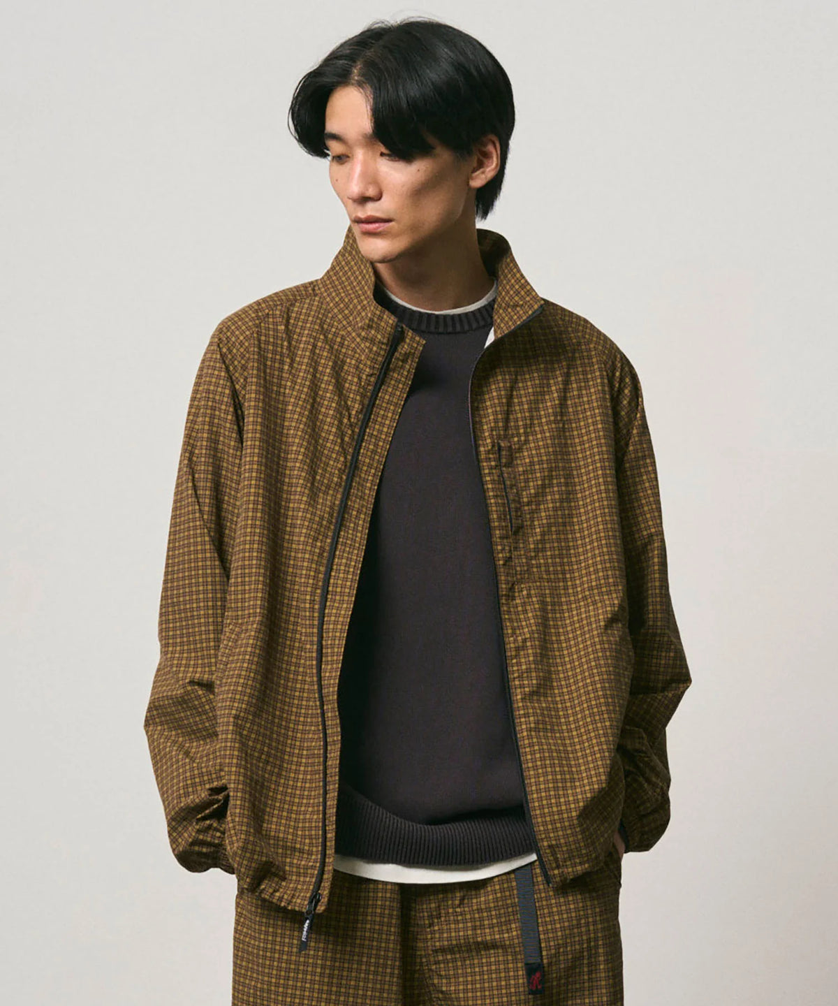 Gramicci Mini Check Nylon Jacket