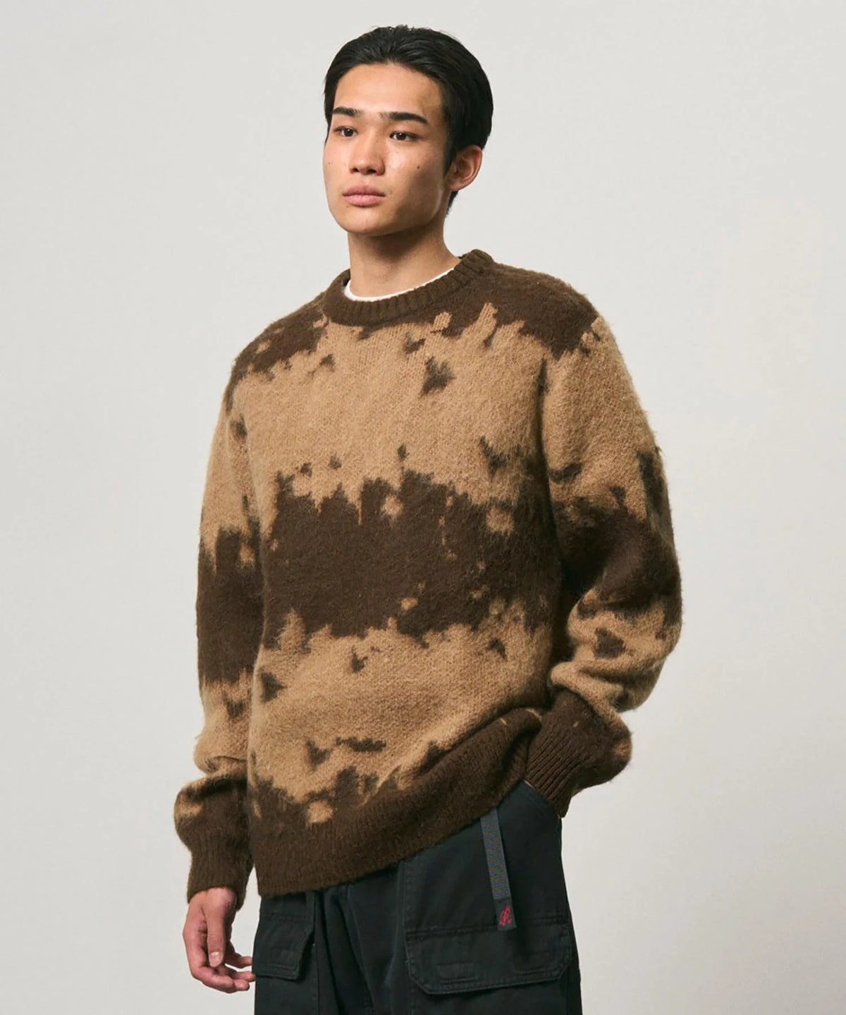 Gramicci Mohair Splatter Sweater
