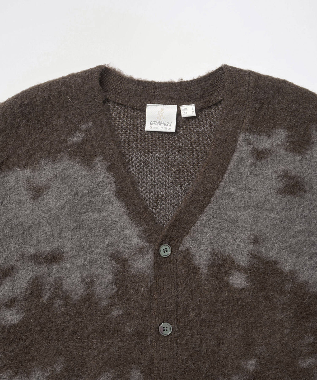 Gramicci Mohair Splatter Cardigan