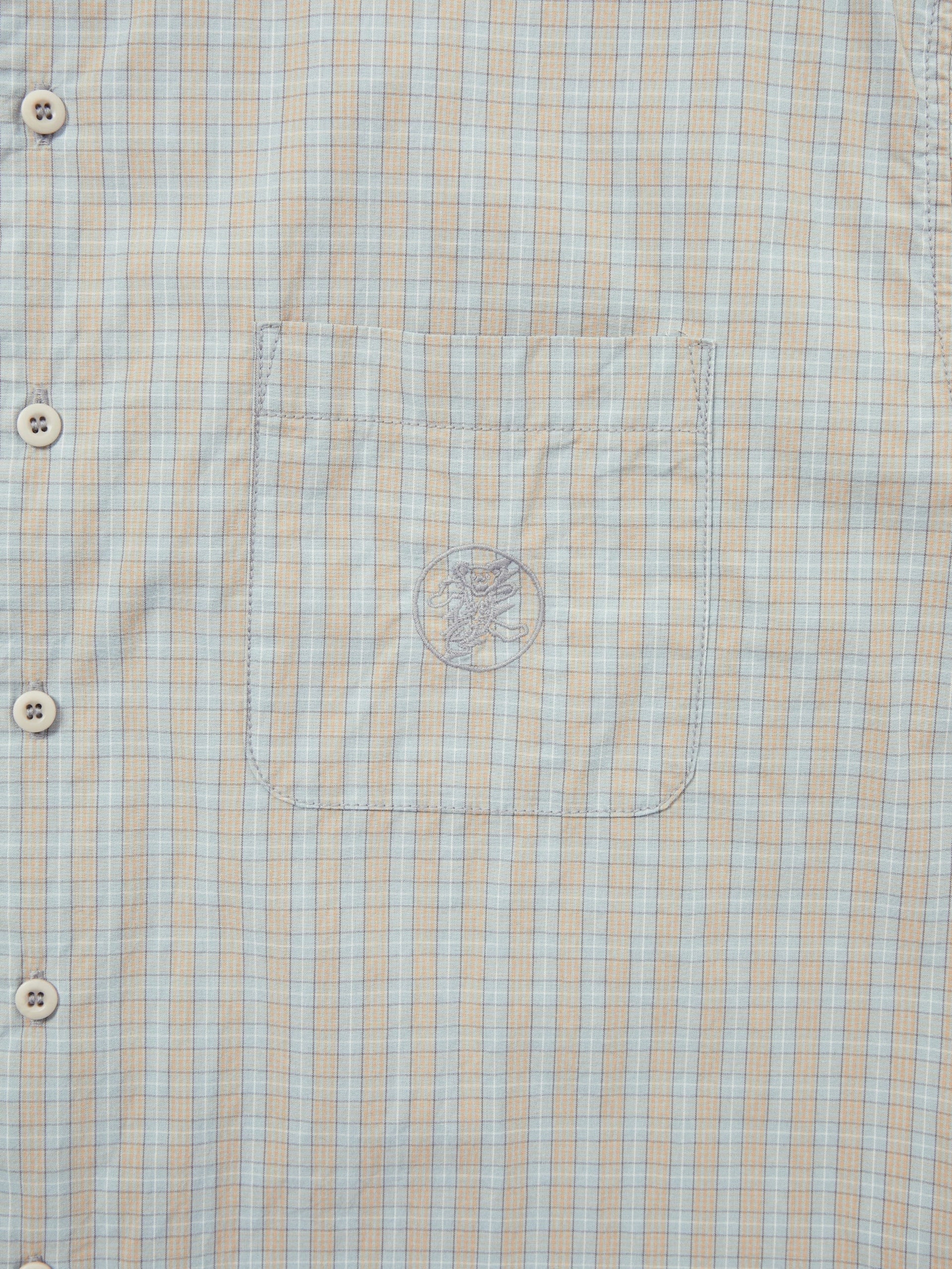 TINT x GD Lightning Bear Check Shirt