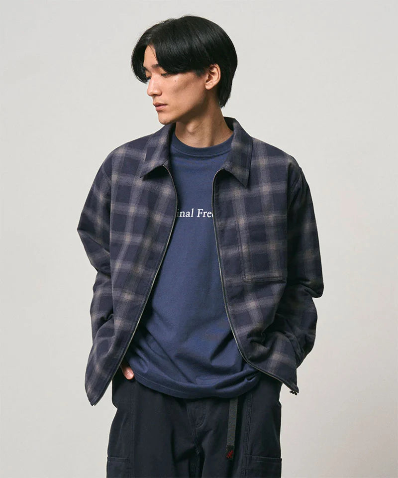 Gramicci Zip-Up Insulated Flannel Shirt