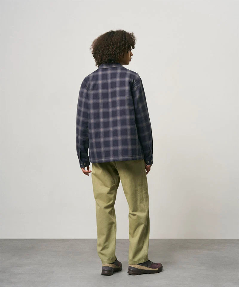 Gramicci Zip-Up Insulated Flannel Shirt