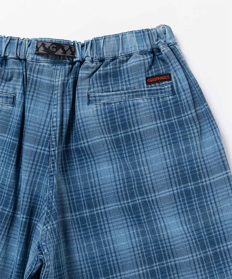 Gramicci Lagoon Short Denim Plaid