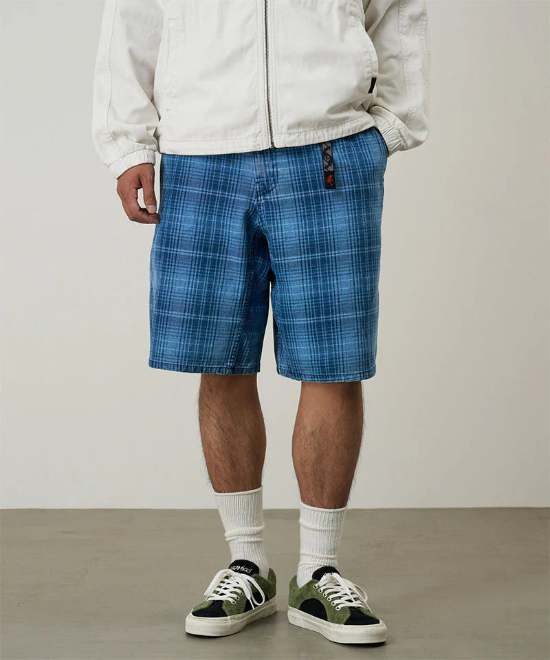 Gramicci Lagoon Short Denim Plaid