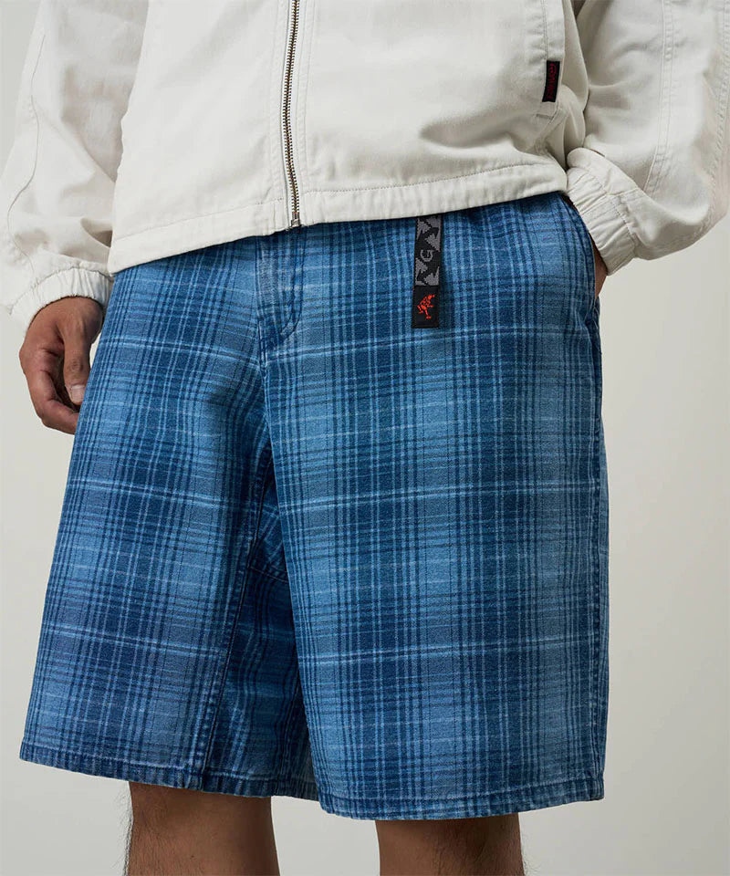 Gramicci Lagoon Short Denim Plaid
