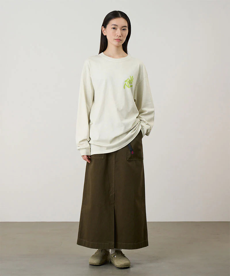 Gramicci Running Man L/S Tee Pigment Dyed