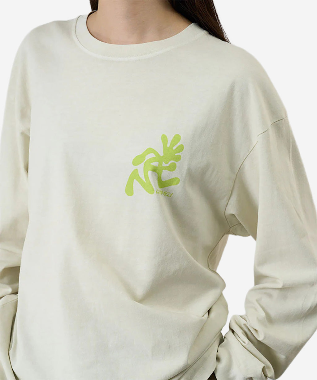 Gramicci Running Man L/S Tee Pigment Dyed