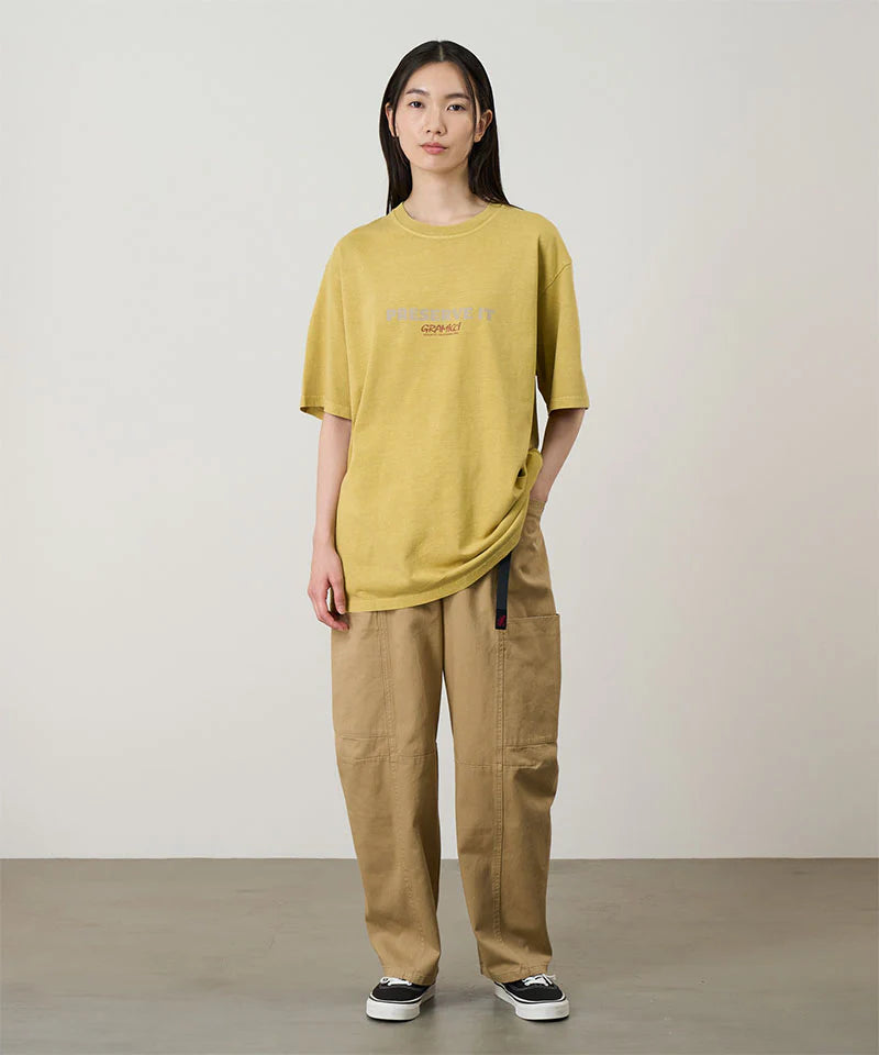 Gramicci Footprints Tee Pigment Dyed