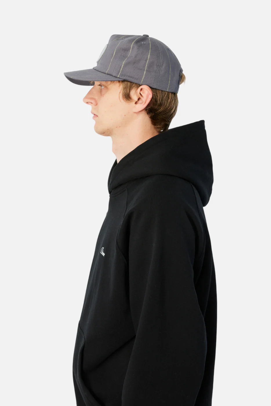 Dime Pinstriped Worker Cap