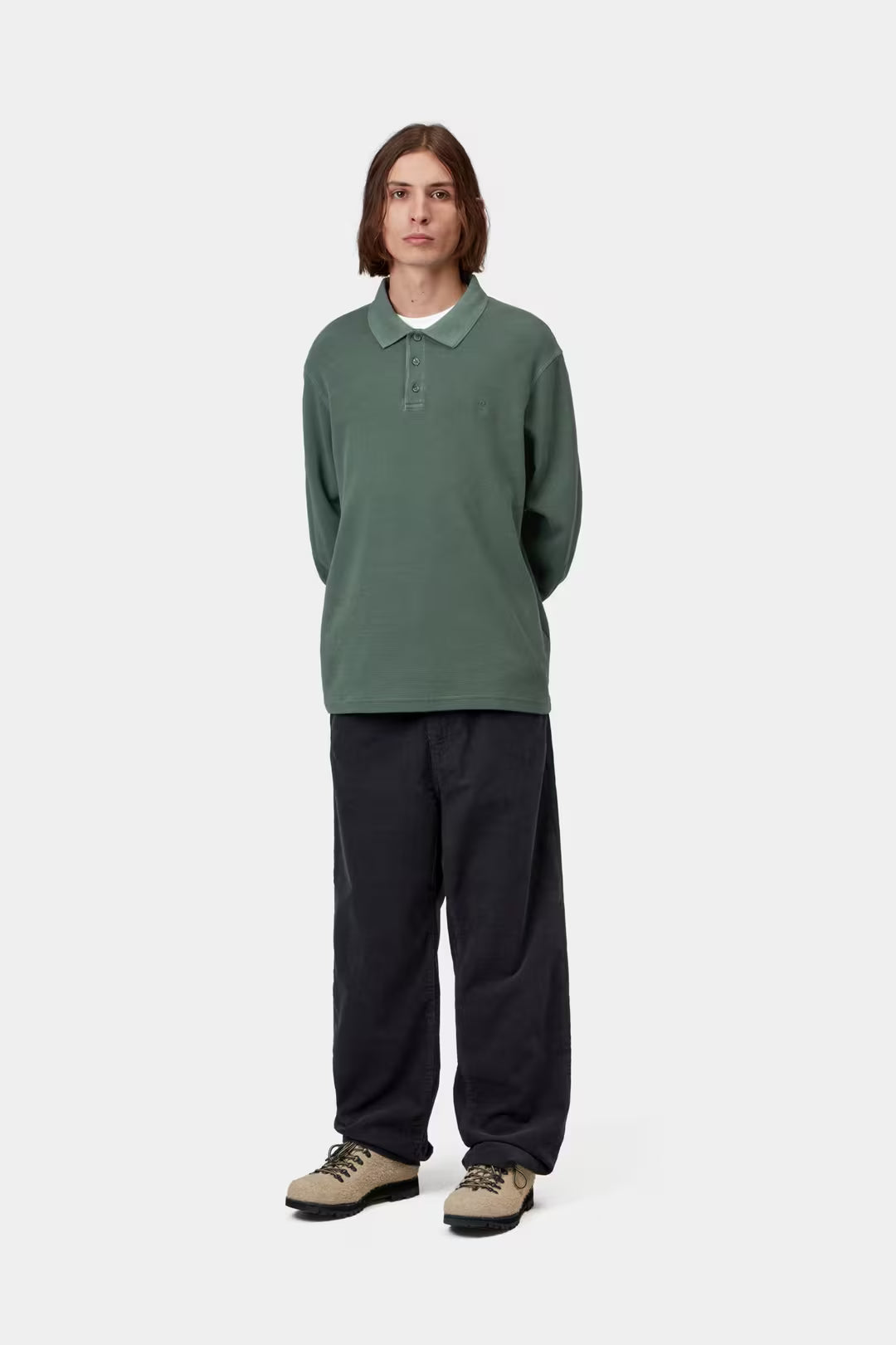 Carhartt WIP L/S Waffle Rugby Shirt