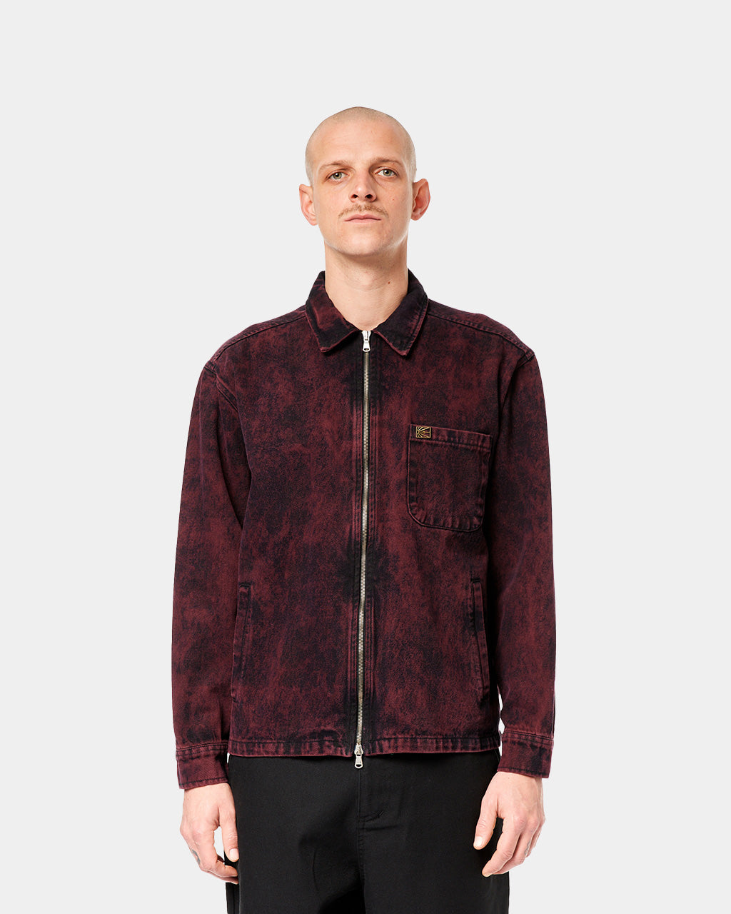 Rassvet Acid Wash Denim Overshirt