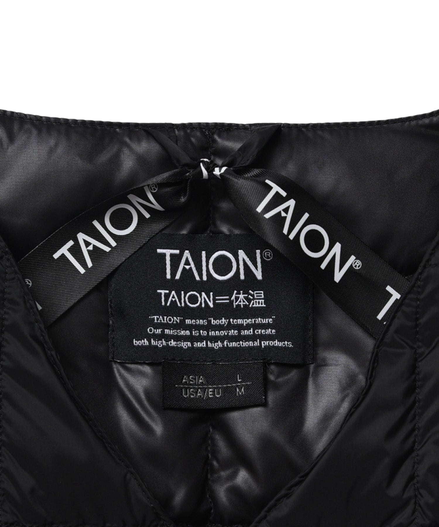 Taion 104 Crew Neck Button Down Jacket