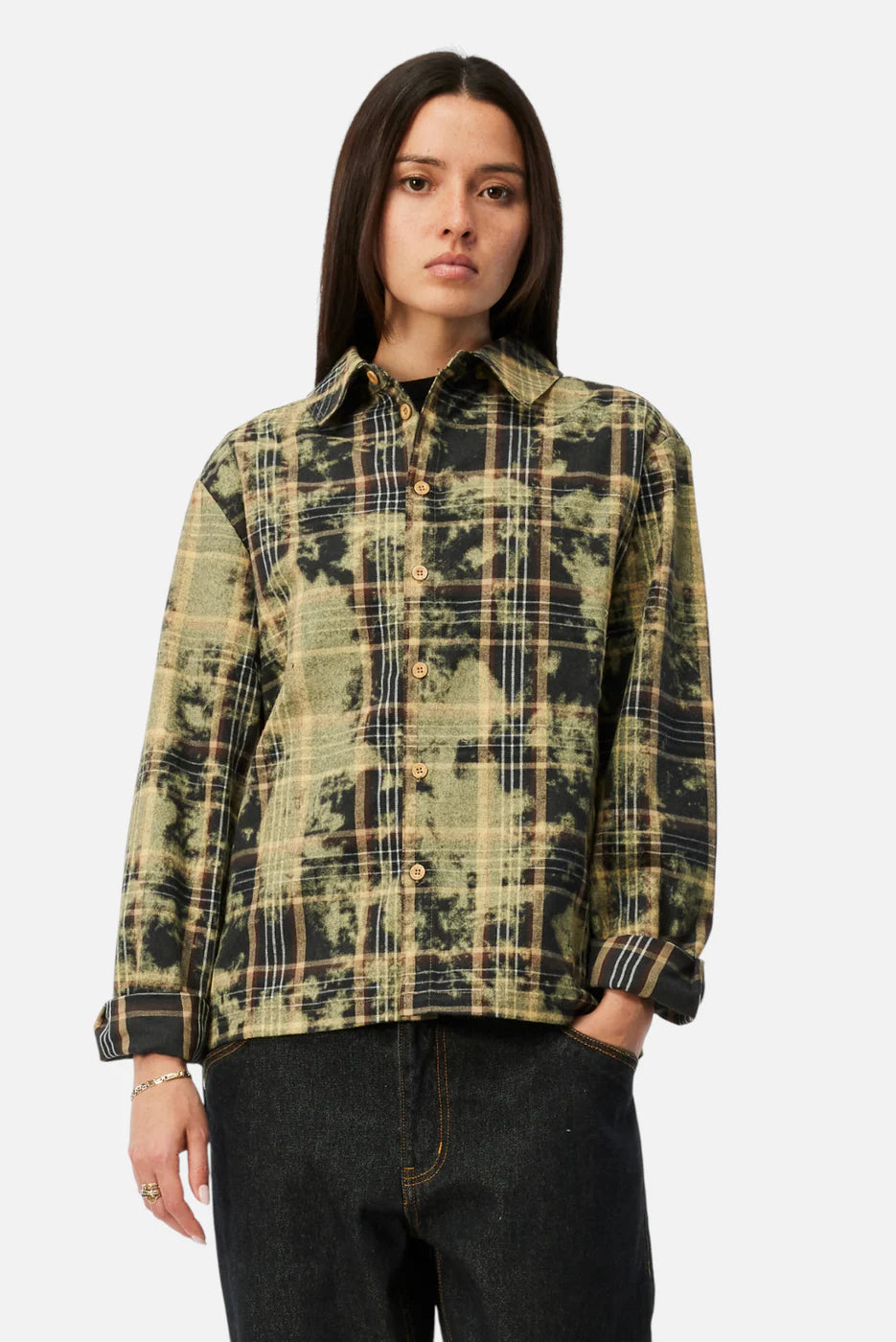 Dime Plaid Flannel Shirt