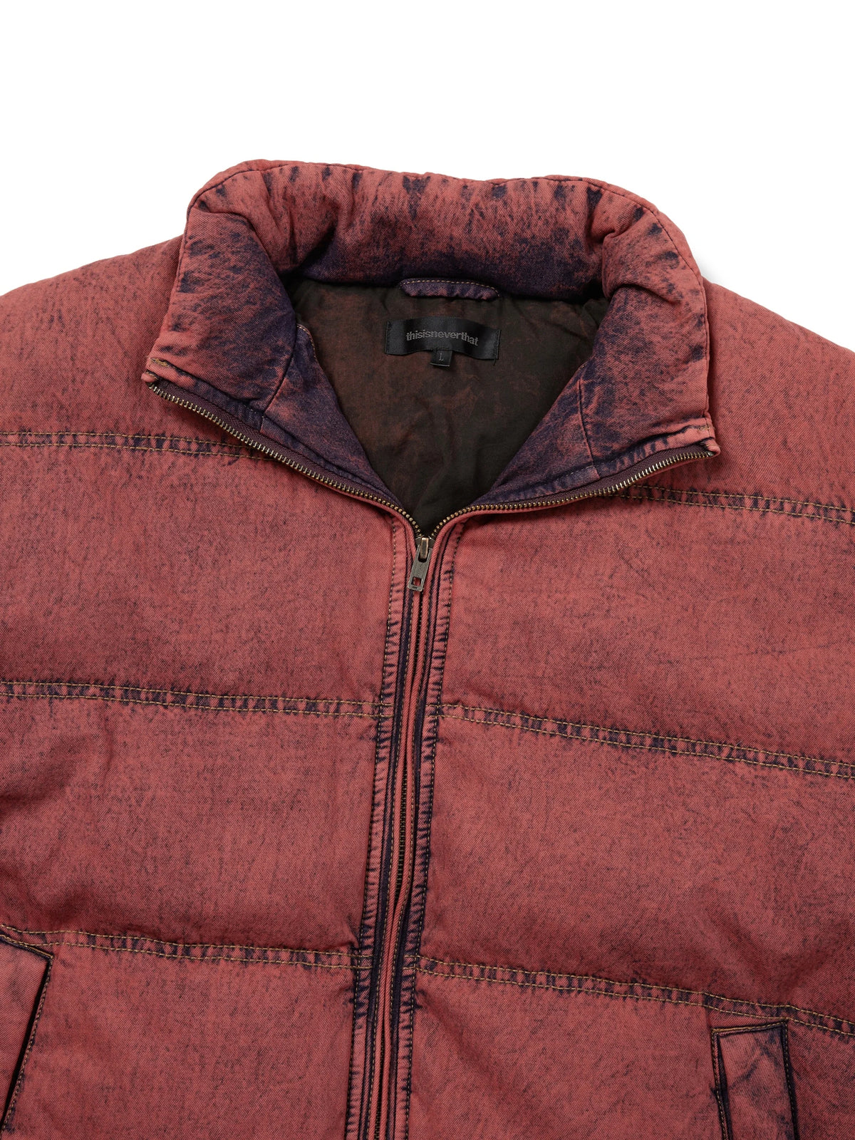 TINT Washed Denim Down Jacket