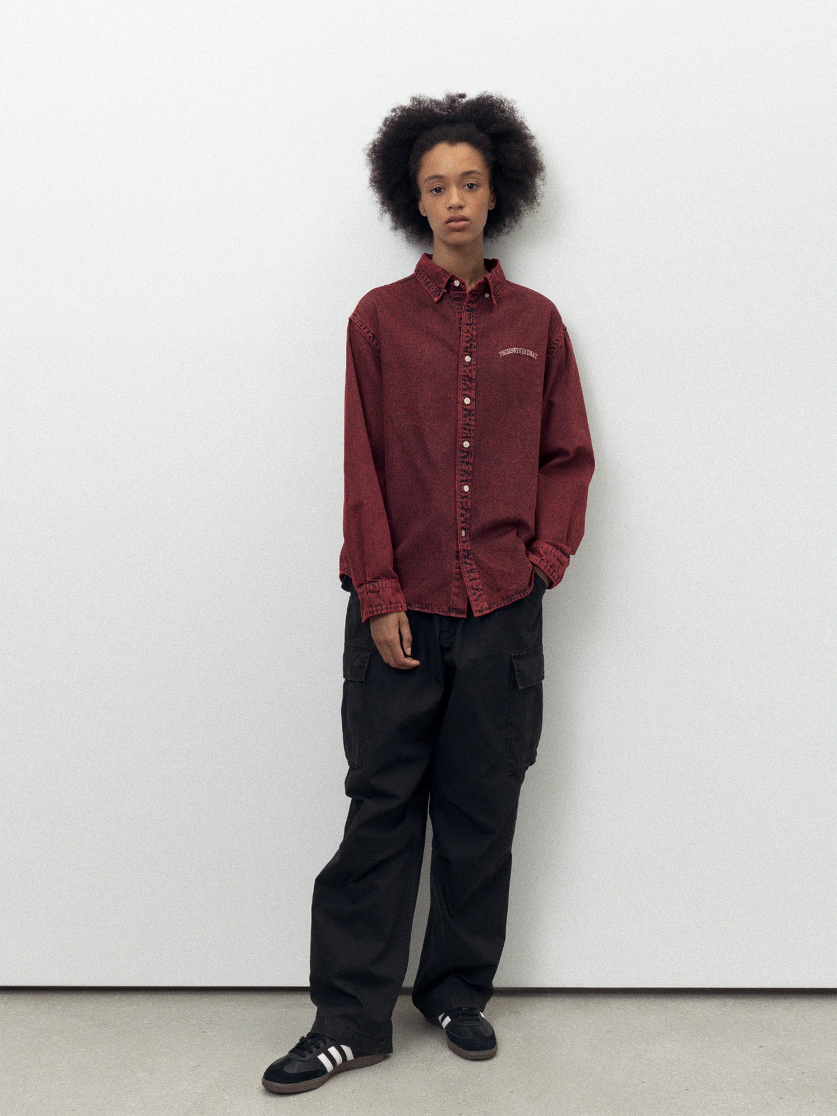 TINT Washed Denim Shirt