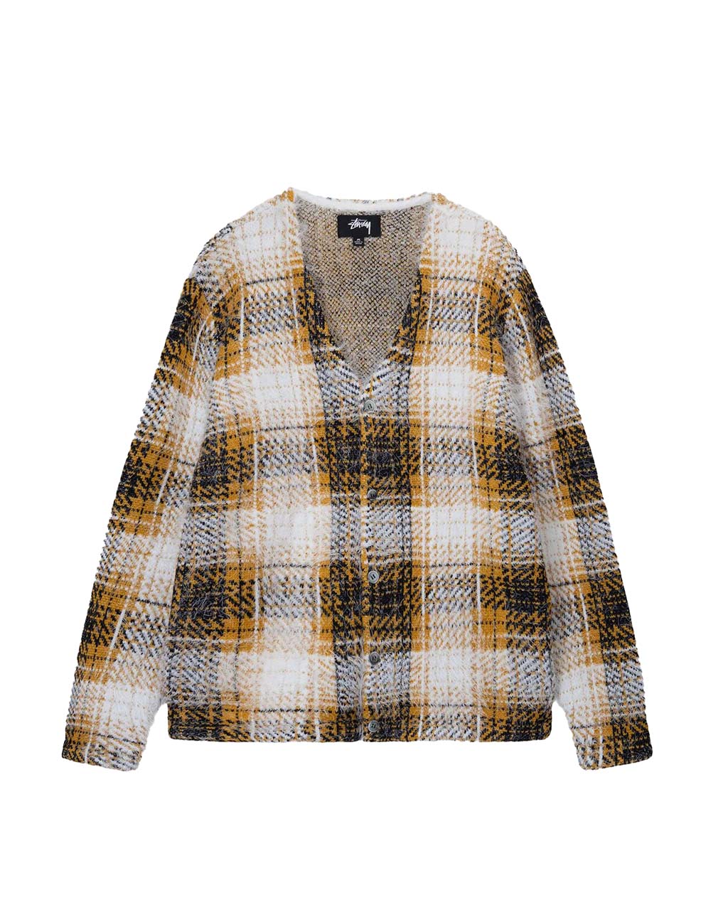 Stüssy Hairy Plaid Cardigan