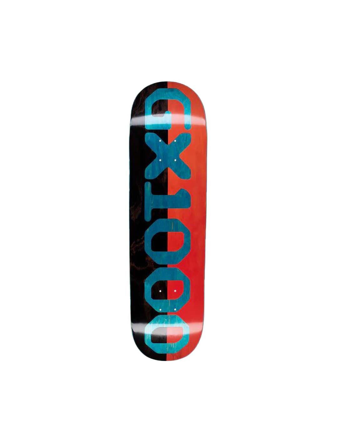 GX1000 Split Veneer Black/Orange Deck 8.25"